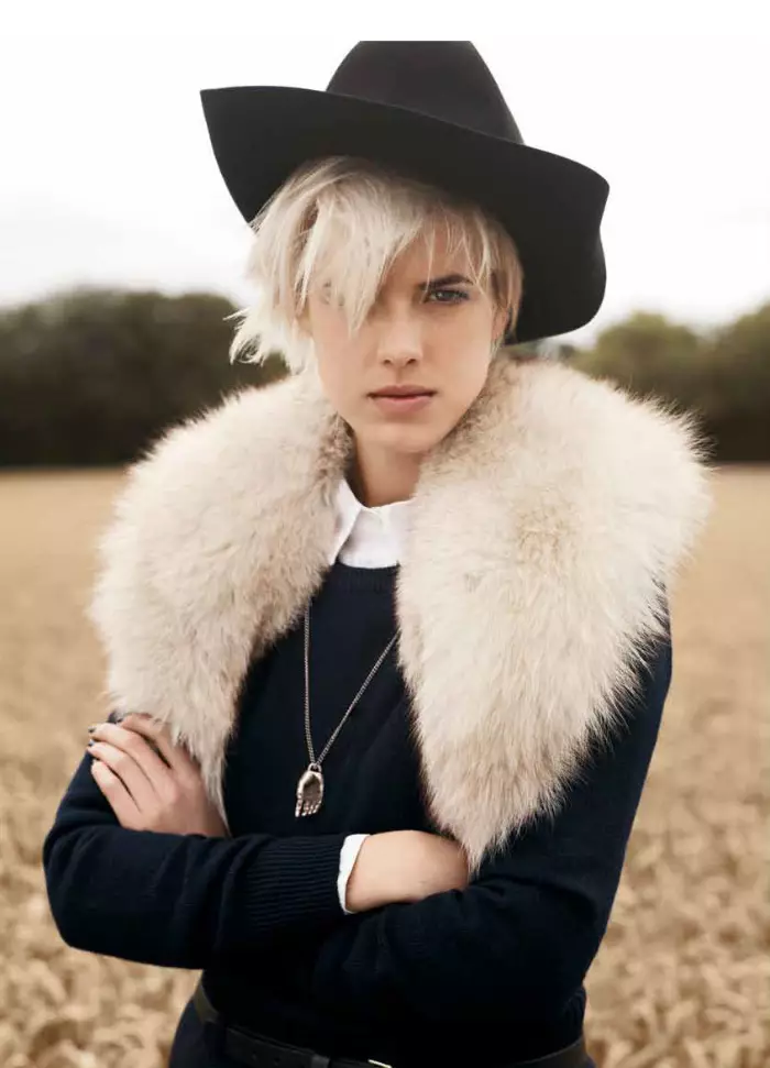 Agyness Deyn by Ben Weller for Twin #5