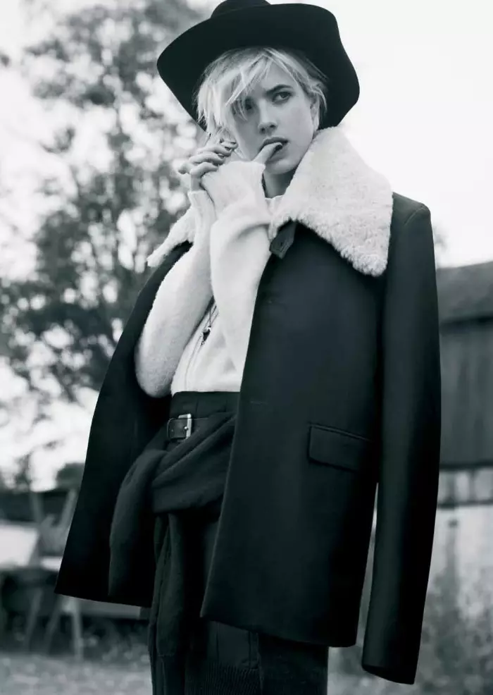 Agyness Deyn by Ben Weller kuri Twin # 5