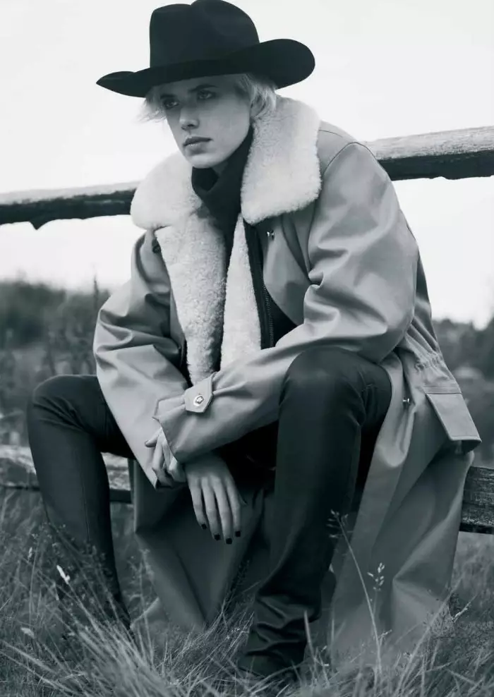 Agyness Deyn di Ben Weller per Twin #5