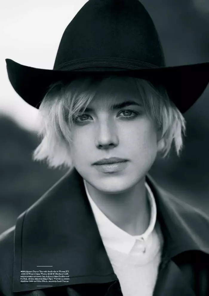 Agyness Deyn by Ben Weller kuri Twin # 5