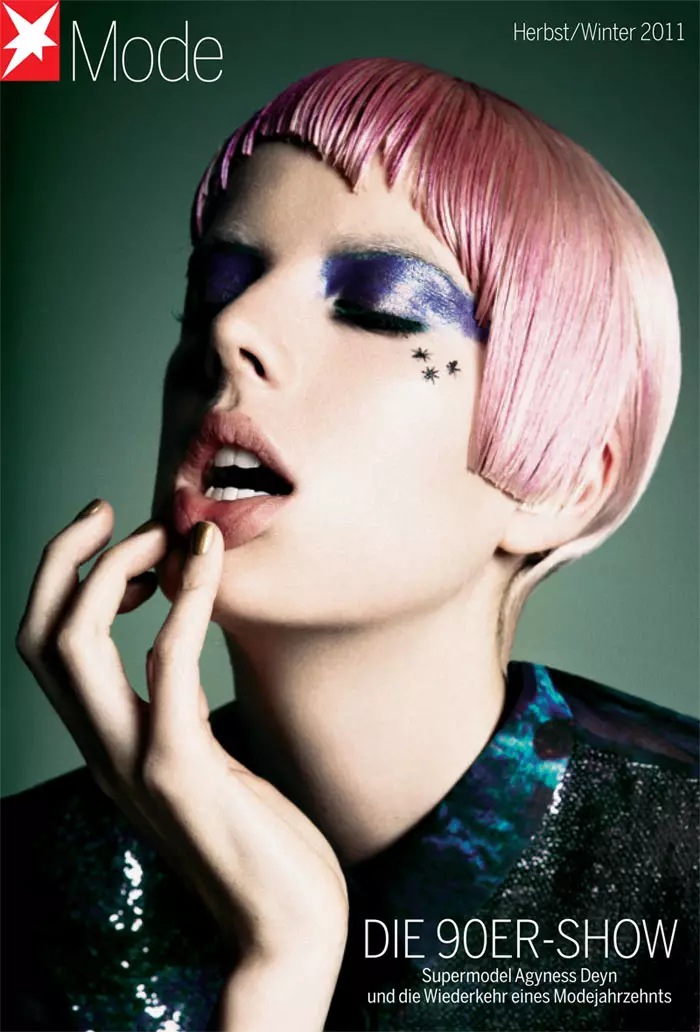 Agyness Deyn gan Damon Baker ar gyfer Stern Magazine Medi 2011