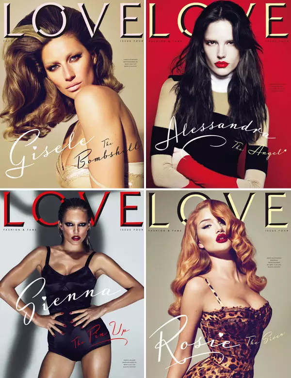 Kovara EVÎNÎ #4 Bergêd | Gisele, Alessandra, Agyness, Rosie, Lauren, Sienna & Kelly ji hêla Mert & Marcus