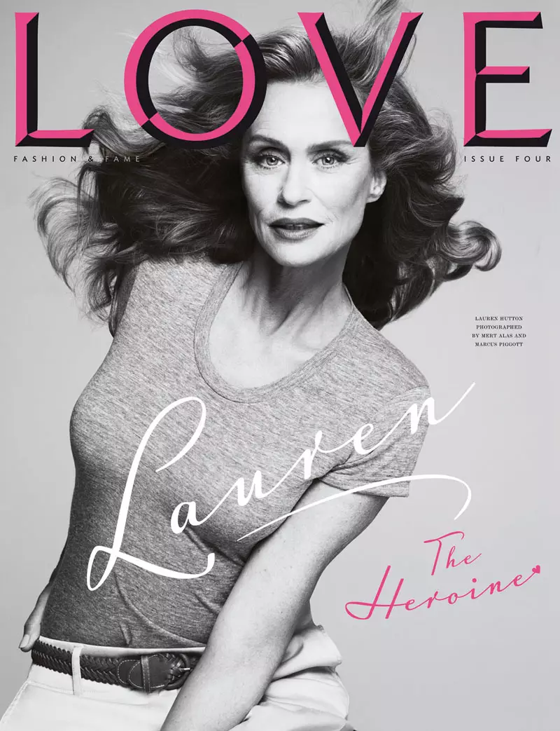 LOVE Magazine #4 Couvertures | Gisele, Alessandra, Agyness, Rosie, Lauren, Sienna & Kelly par Mert & Marcus