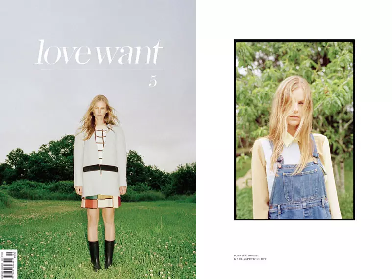 Emma Balfour por Bec Parsons y Bartolomeo Celestino para la revista LoveWant #5