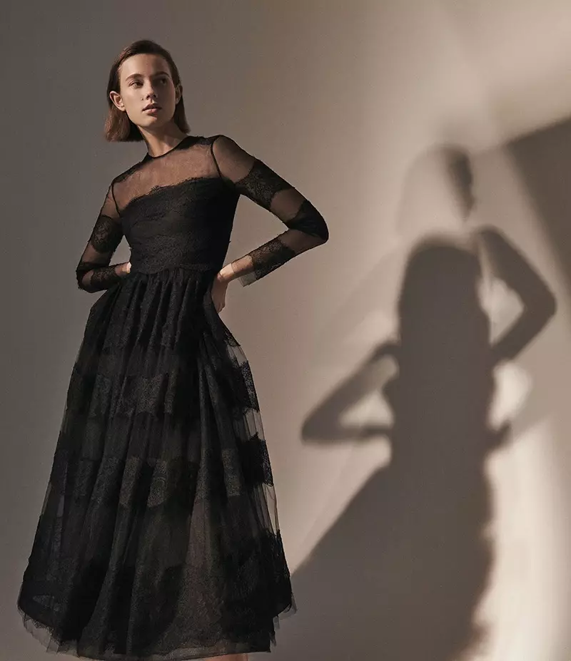 Коктел фустан на Valentino Fit & Flare
