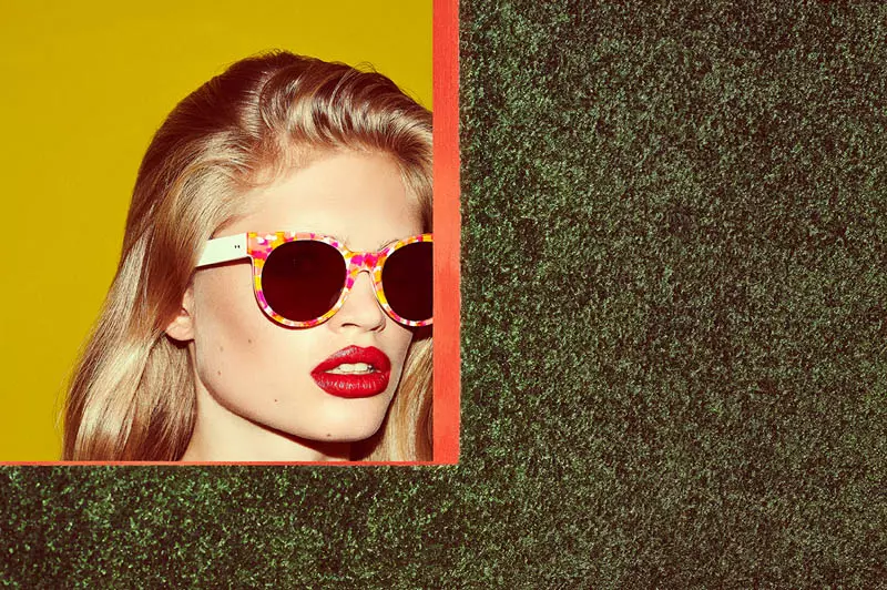 Ella Merryweather Fronts ZANZAN Eyewear's Spring 2014 Collection