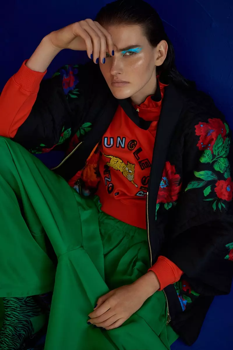 Tugtar aird ar chomhoibriú Kenzo x H&M in Emma Magazine