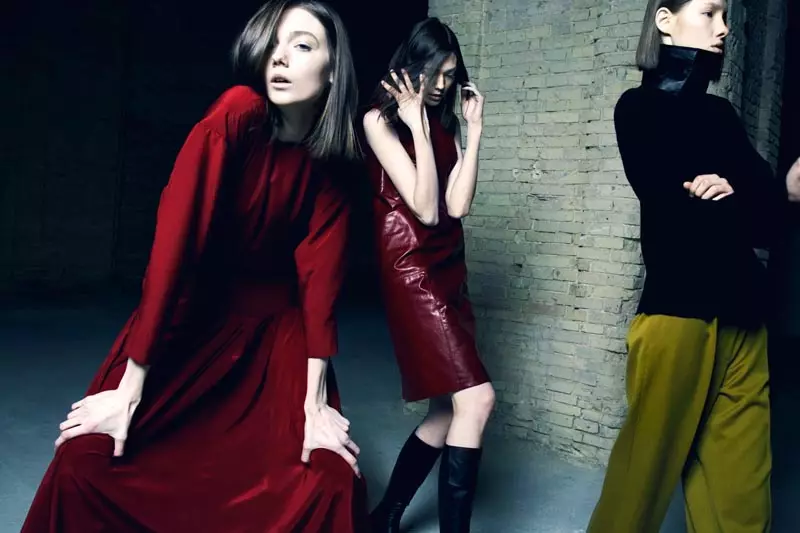 Nikolay Biryukov Captures Litkovskaya's Fall Collection for Elle Ukraine October 2012