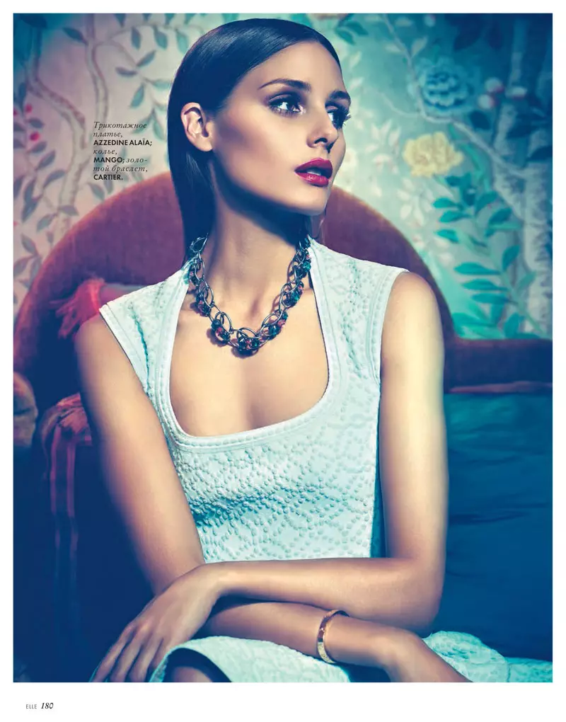 Olivia Palermo โดย Andoni & Arantxa สำหรับ Elle Ukraine เมษายน 2012