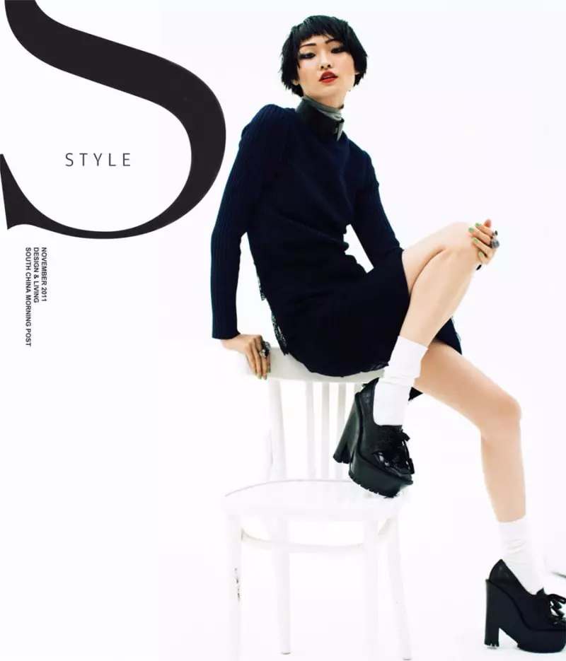 Wang Xiao de Jeff Hahn por SCMP Style Magazine