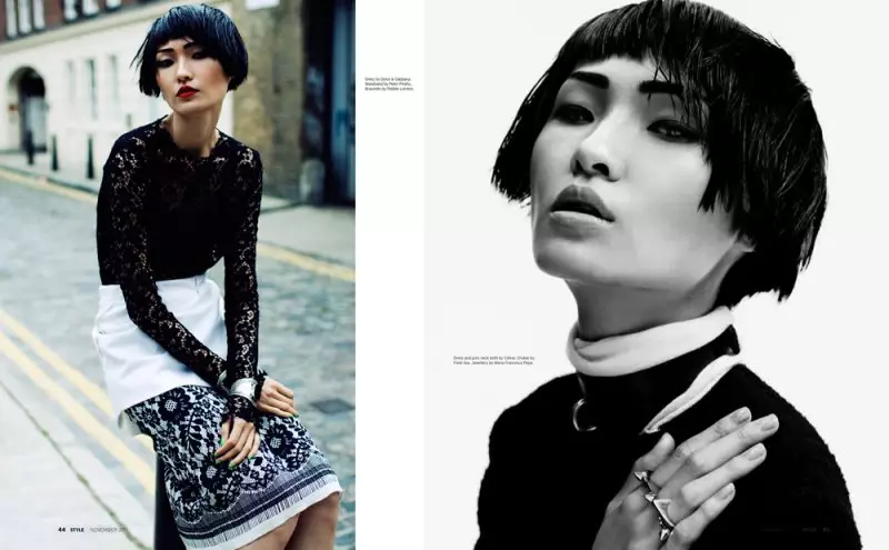 Wang Xiao, Jeff Hahn SCMP Style Magazinelle