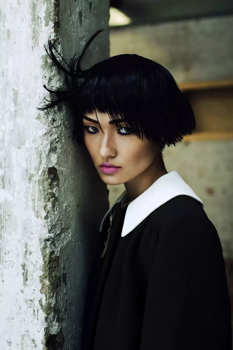 Wang Xiao por Jeff Hahn para SCMP Style Magazine