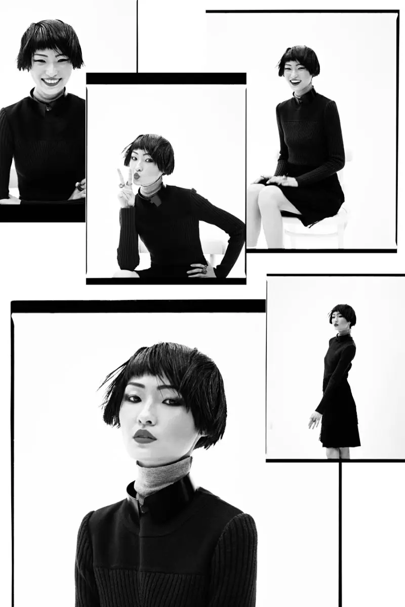 Wang Xiao por Jeff Hahn para SCMP Style Magazine