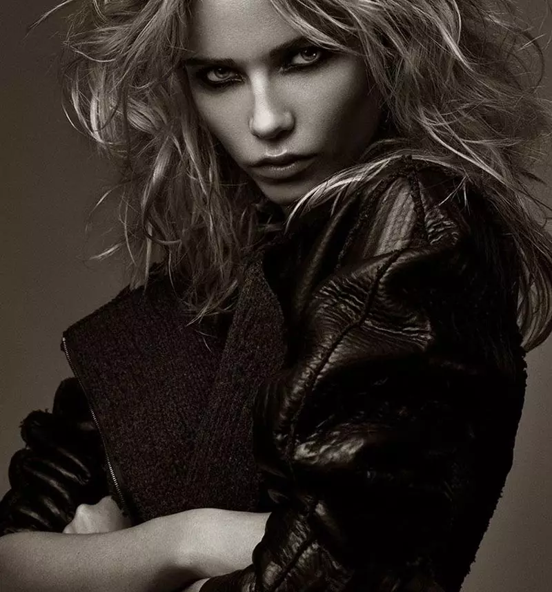 Ang Natasha Poly Models Fall Nangita alang sa September Cover Shoot sa Vogue Turkey