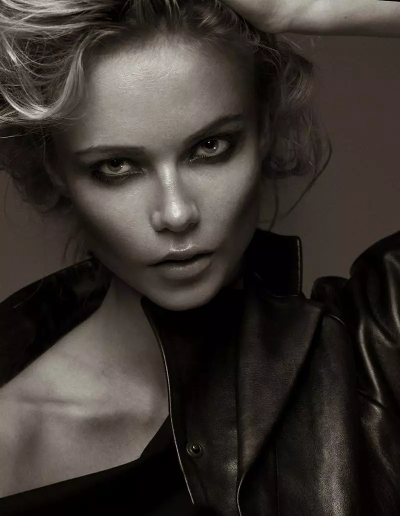 Natasha Poly Models Fall Looks for the September Cover Shoot of Vogue Turkey