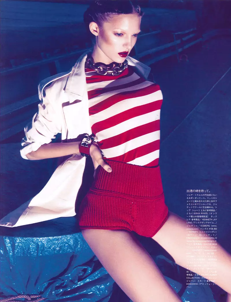 Theres Alexandersson nipasẹ Camilla Akrans fun Vogue Nippon Oṣu Kẹta ọdun 2011