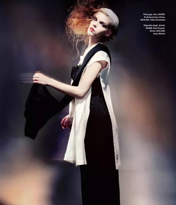 Meghan Collison de Tina Chang pentru M Magazine