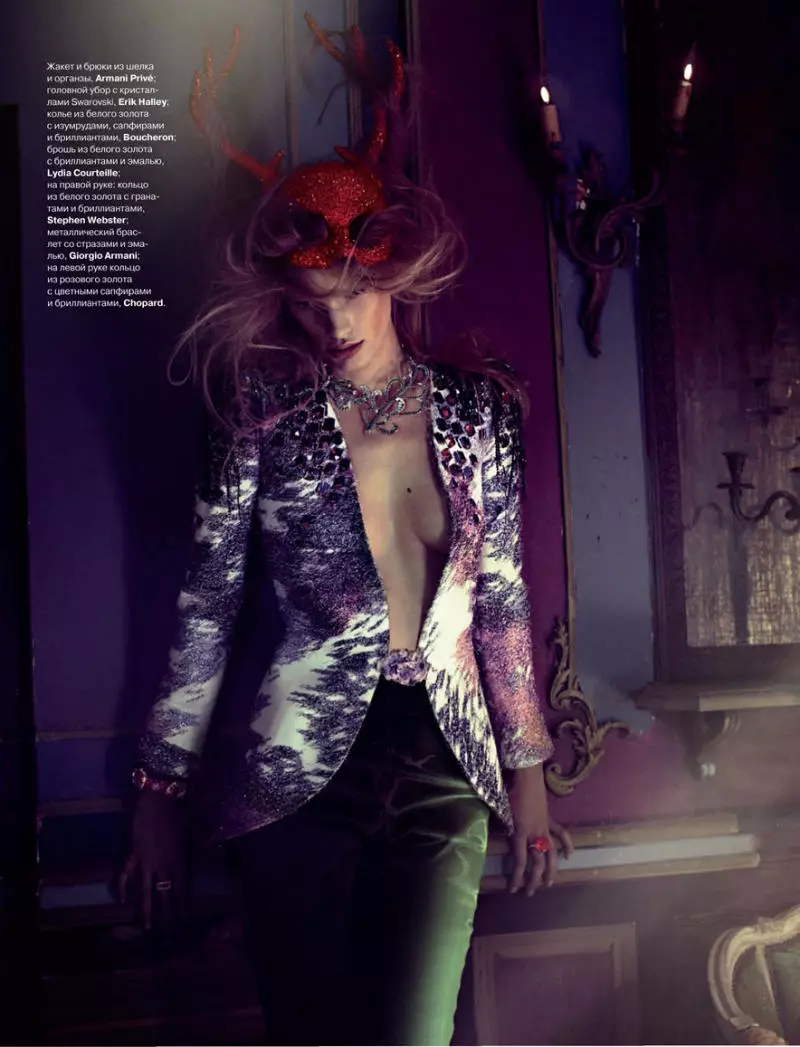 Ilse de Boer de Bruno Dayan para Tatler Rusia, maio de 2011