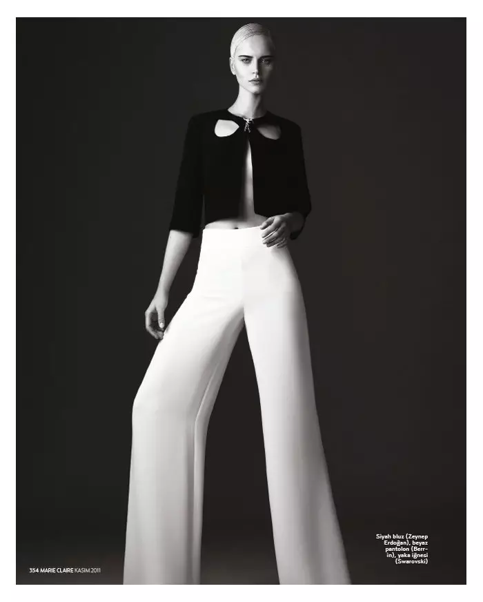 Iza Olak de Umit Savaci para Marie Claire Turquía Noviembre 2011