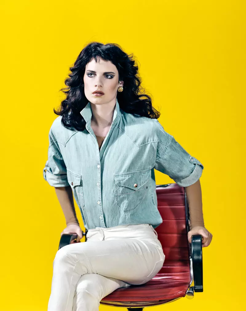 Querelle Jansen oleh Marc de Groot untuk Glamour Netherlands Mac 2011