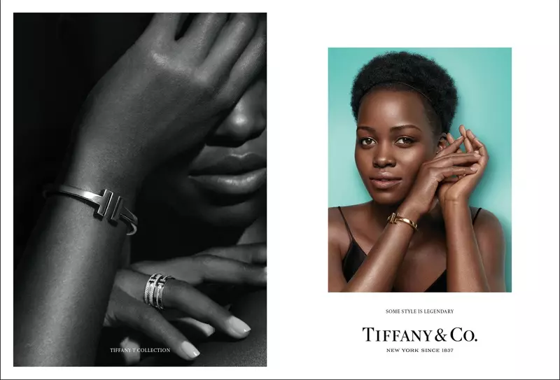 Béntang Lupita Nyong'o dina kampanye usum gugur-usum 2016 Tiffany & Co