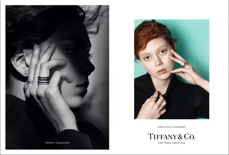 Béntang Natalie Westling dina kampanye usum gugur-usum 2016 Tiffany & Co