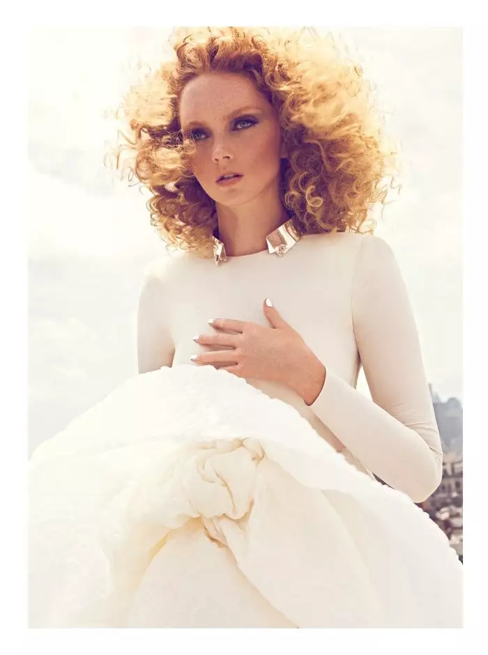 Lily Cole פון Koray Birand פֿאַר Harper's Bazaar טערקיי אקטאבער 2011