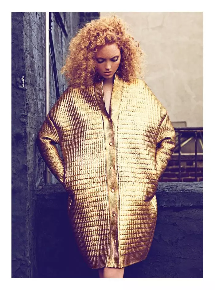 Lily Cole dening Koray Birand kanggo Harper's Bazaar Turkey Oktober 2011