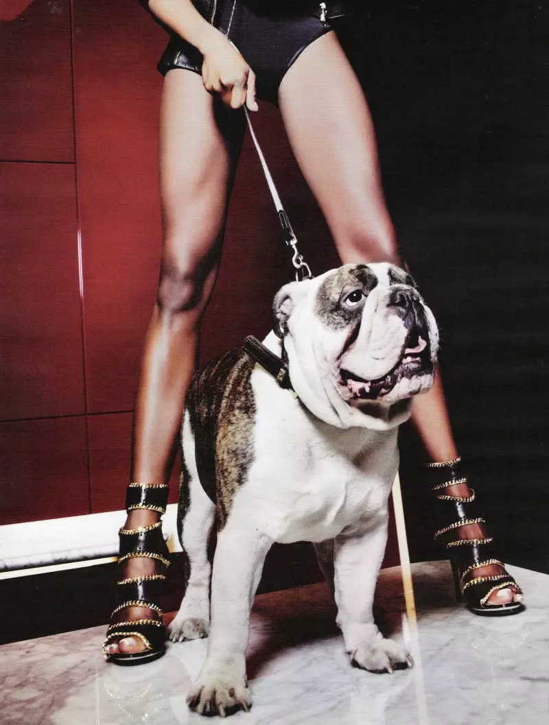 Naomi Campbell ndi Danil Golovkin | Vogue Russia mu April 2010