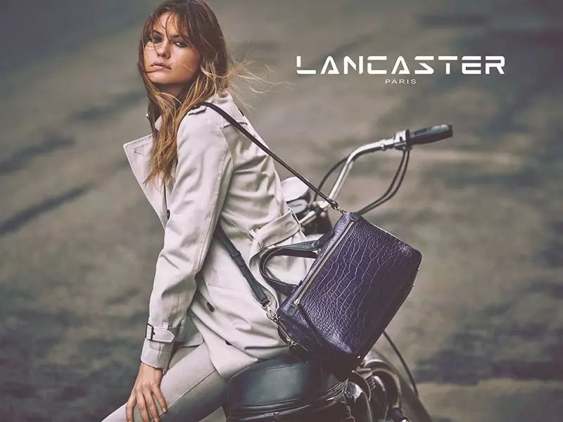 Behati Prinsloo är ren cool i Lancaster Paris höstannonser 2015