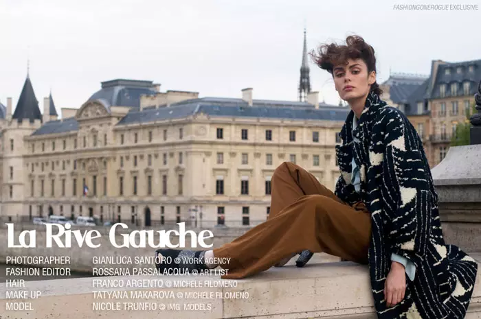 Nicole Trunfio-ն՝ Ջանլուկա Սանտորոյի կողմից Fashion Gone Rogue-ի համար