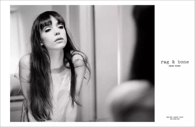 Inililista ng Rag & Bone's Spring Campaign si Stacy Martin