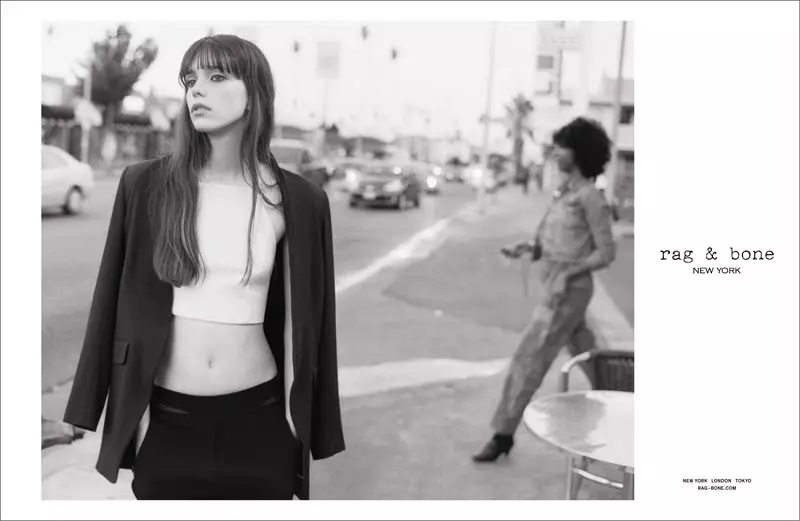 La campagne printanière de Rag & Bone fait appel à Stacy Martin