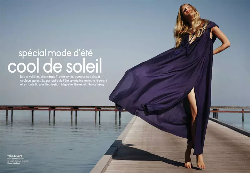 Ieva Laguna for Elle France av Takay