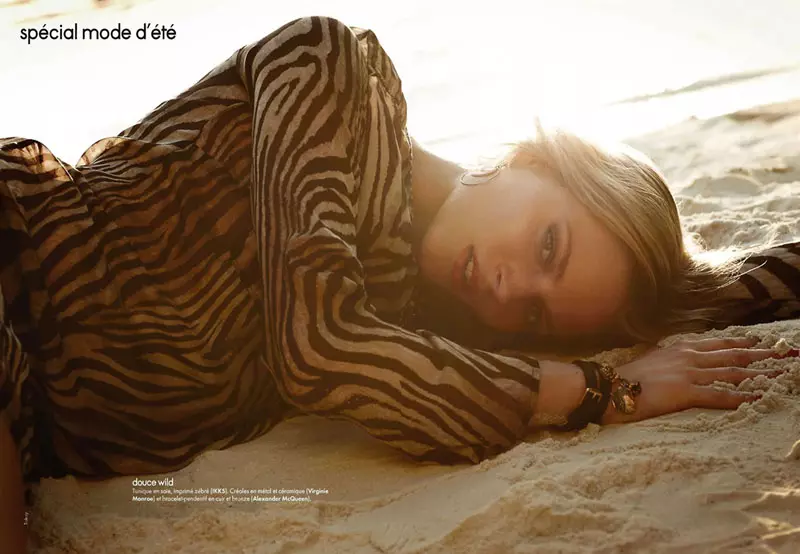 Ieva Laguna para Elle France por Takay