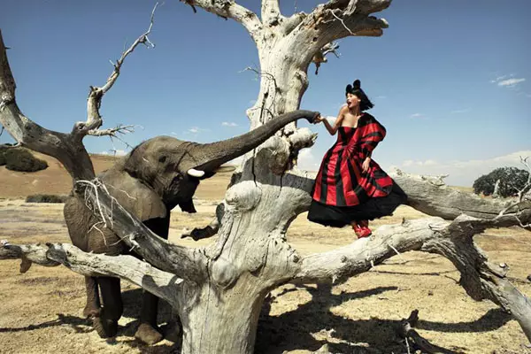 Vogue Jerman Désémber | Chanel Iman ku Mark Seliger