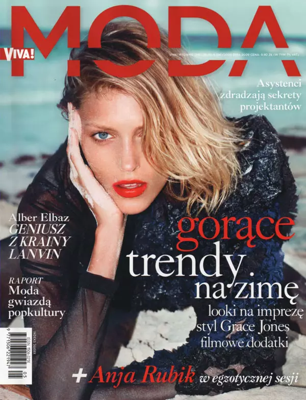 Viva! Moda Fall 2009 | Anja Rubik wolemba Marcin Tyszka