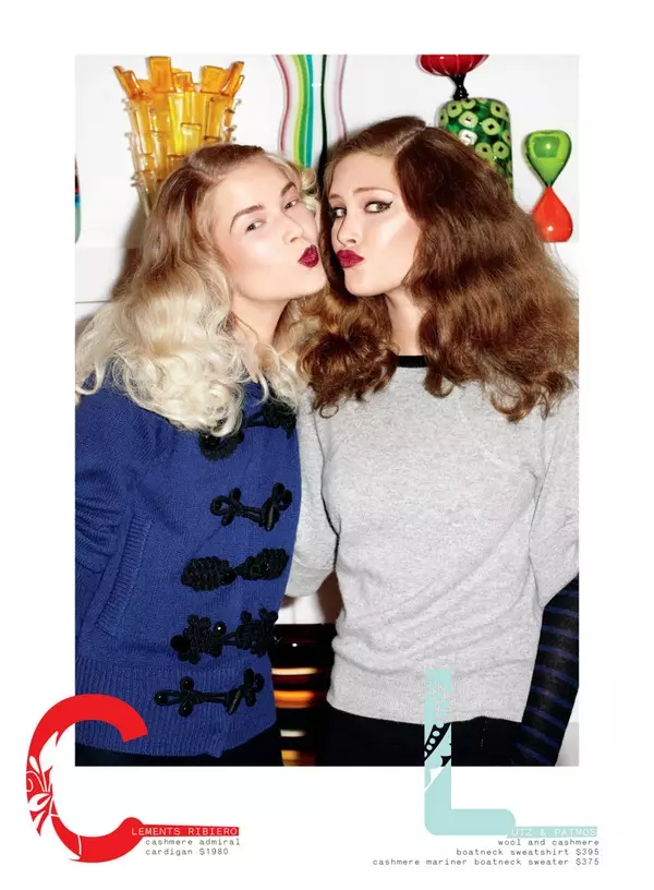 Террі знімає Аню, Суві та Кетрін для фільму Barneys Fall '09 Mailer