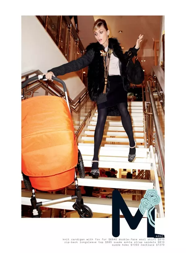 Террі знімає Аню, Суві та Кетрін для фільму Barneys Fall '09 Mailer