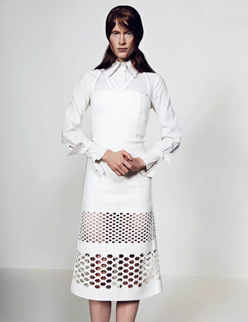 U-Ilva Heitmann Dons All White we-SOMA Magazine ka-Felix Wong