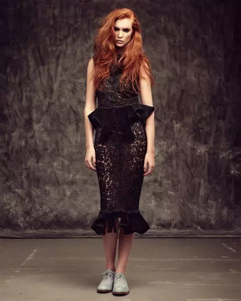 Elise Hélène Gatschene për Mikhael Kale Fall 2012 nga Felix Wong