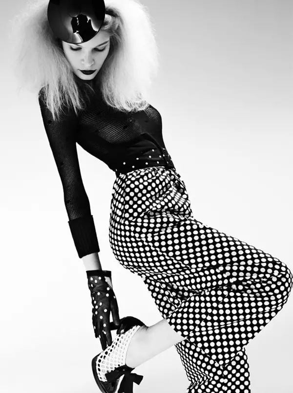 Melodie Dagault ni Kai Z Feng sa Polka Dots | Lula Spring 2010