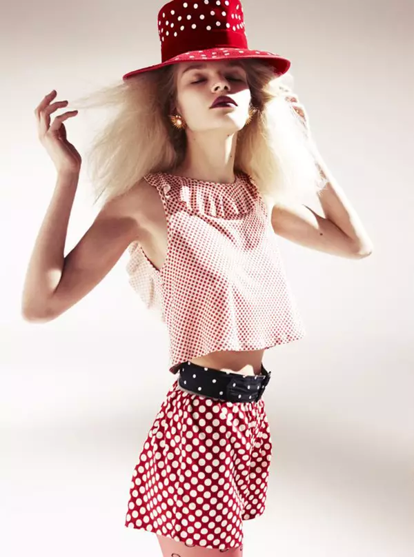 UMelodie Dagault ka-Kai Z Feng ku-Polka Dots | Lula Spring 2010