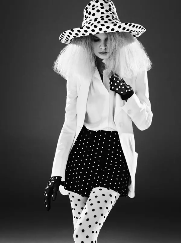 Melodie Dagault ni Kai Z Feng sa Polka Dots | Lula Spring 2010