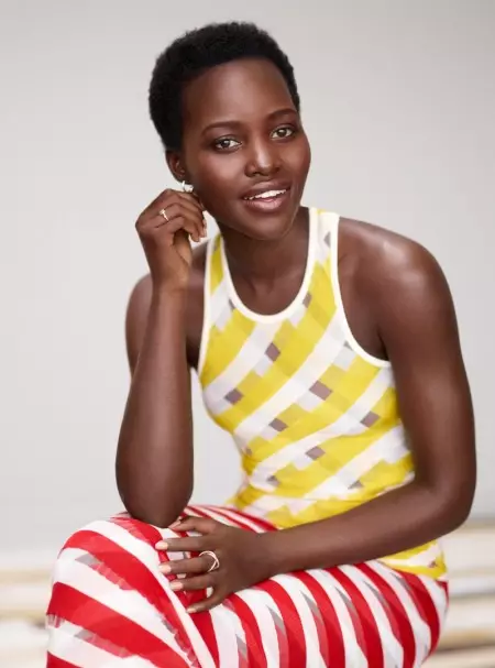 Lupita Nyong'o, InStyle Cover Shoot-da şöhle saçýan gözellik