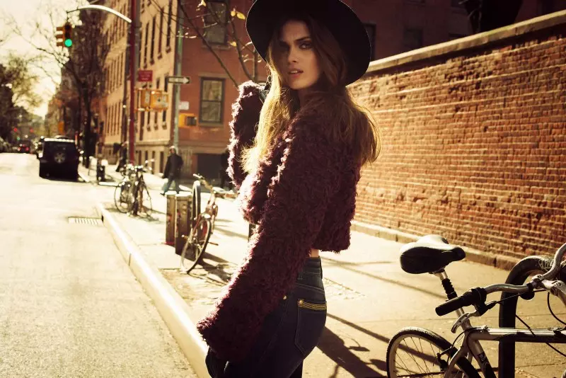 Maria Palm Hits the Streets para sa DTA Jeans' Fall 2013 Campaign ni Gustavo Marx