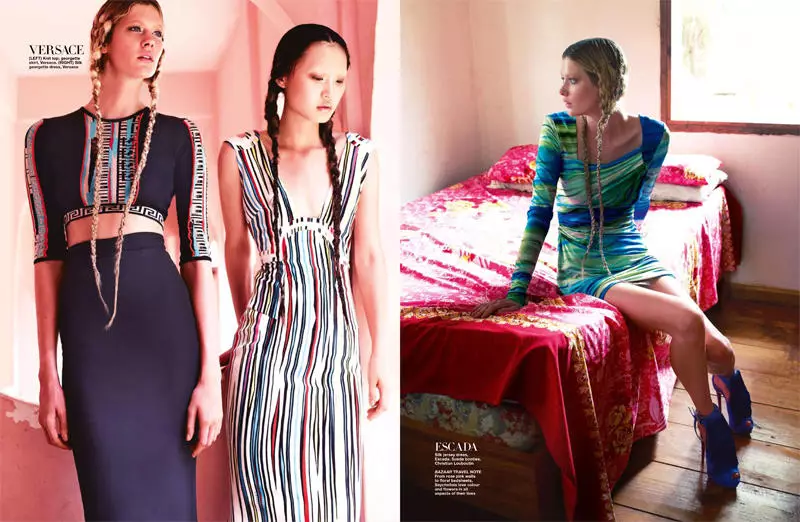 Paradise Island dening Simon Upton kanggo Harper's Bazaar Singapore