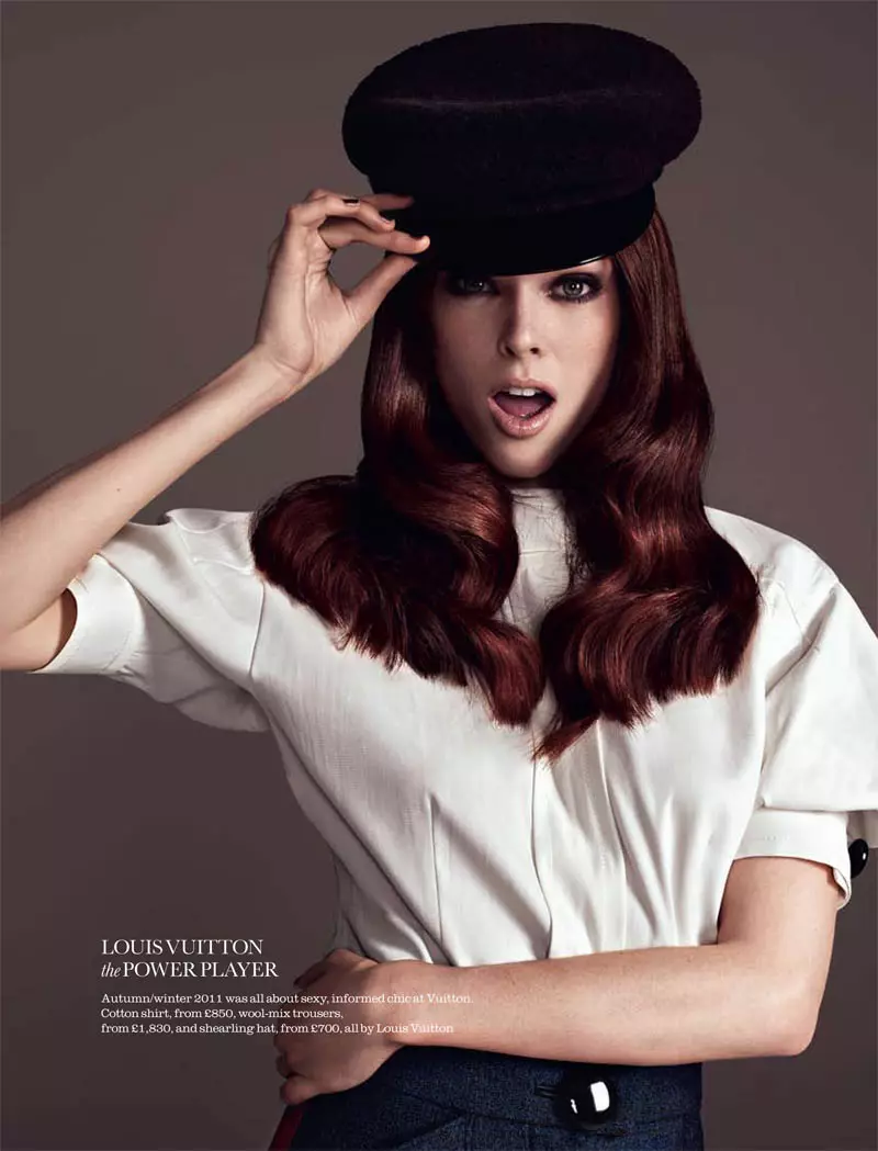 Coco Rocha, Matthias Vriens-McGrath za Elle UK, kolovoz 2011.