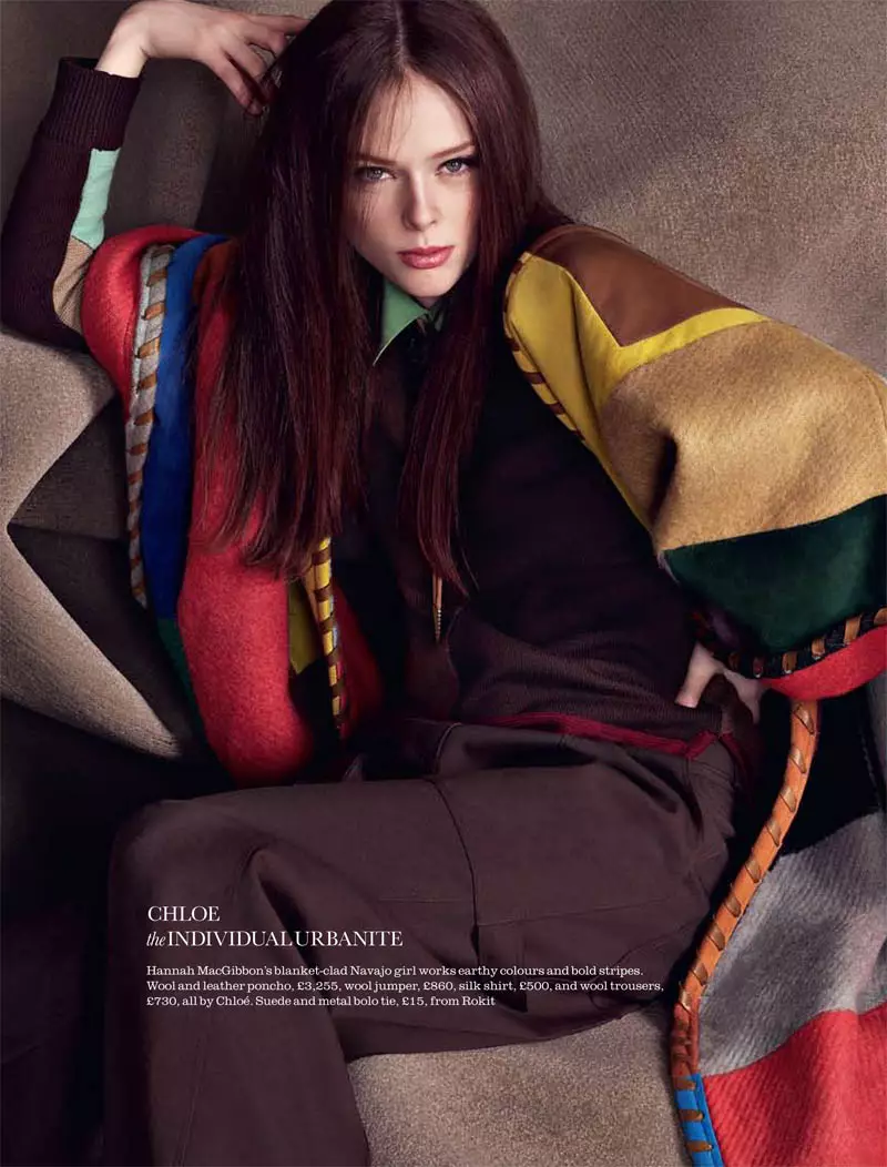 Coco Rocha av Matthias Vriens-McGrath för Elle UK augusti 2011