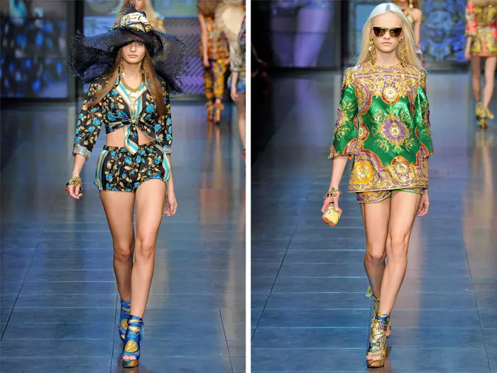 D&G Primavera 2012 | Semana de la moda de Milán